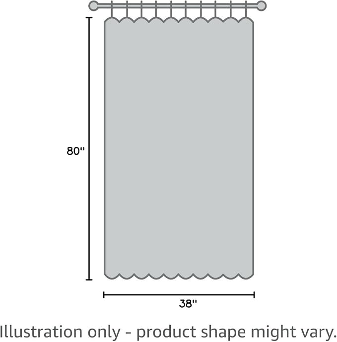 Off White Linen Curtains 80 inches Long for Bedroom Back Tab Light Filtering Privacy Sheer Curtains 2 Panel Set Modern Farmhouse Coastal Decor Cotton Textured Gauze Curtain 38x80 for Dinning Room