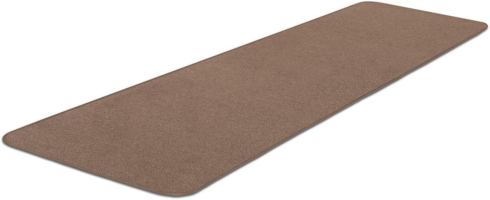 House, Home and More Outdoor Carpet Runner - Brown - 3 Feet x 15 Feet