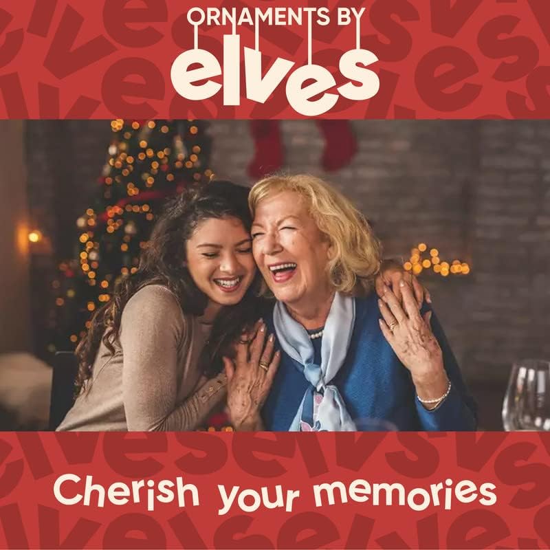 Candy Cane Family of 9 Ornament 2025 Personalized Family Christmas Ornaments 2025 | Holiday Keepsake Holly Berries Personalized Tree Ornaments for Grandchildren, Siblings & Grandkids of Nine Ornament