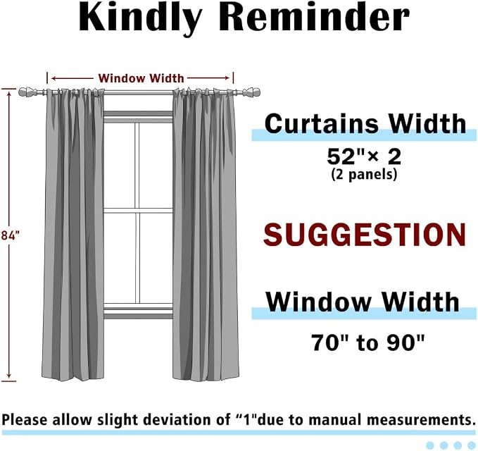 Castle Fairy Grey Pixel Style Window Curtains,Geometric Miner Grid Privacy Blackout Curtain for Window Cool Sword Shade Windows Covering for Bedroom Video Games Drapes 2 Panels,52Wx84L