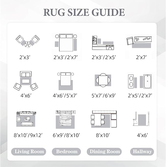 Area Rug Living Room Rugs 5x7 - Large Soft Boho Geometric Rugs, Non-Slip Foldable Washable Area Rug Non Shedding Morden Indoor Floor Carpet for Living Bedroom Office Dining Room (Moroccan Grey, 5'x7')
