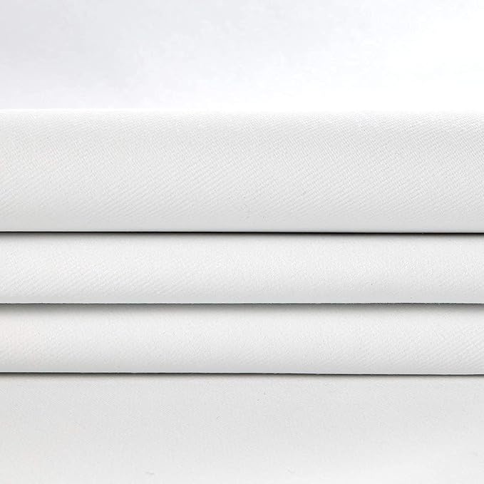 Sedona Designz Inc. 54 inch Wide Blackout Drapery Lining Color White Fabric