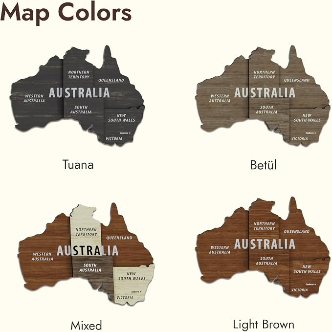 Colorfull Worlds, Multilayer 3D Wooden World Map, Travel Map States and Capitals, Wall Decor For New House, Gift For Travelers, Office Decor, Birthday Present,Living Room Decoration (XL, Tuana)