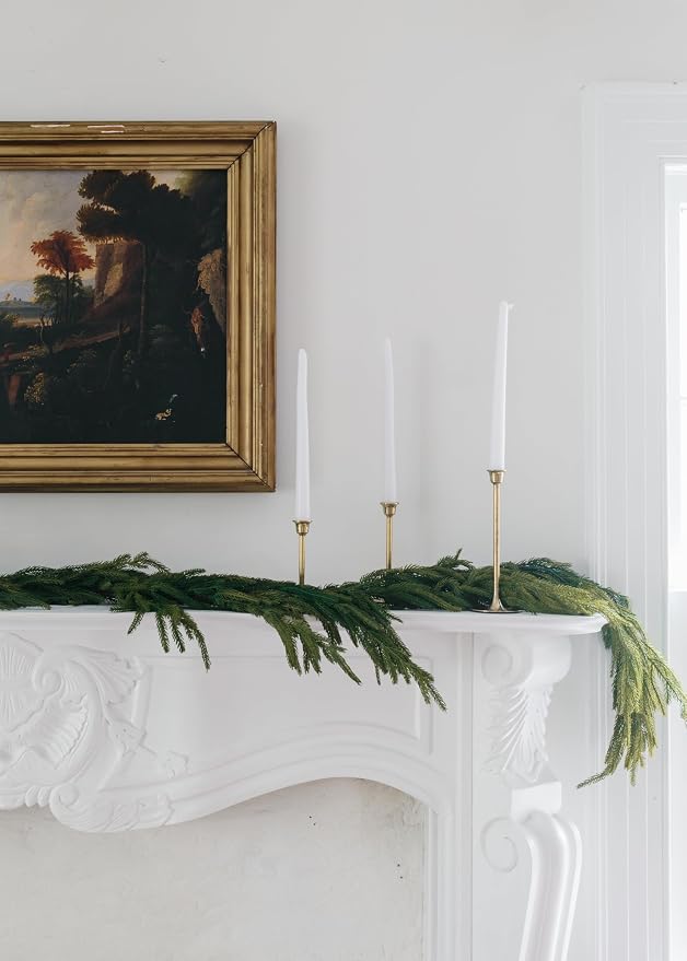Afloral The Original Real Touch Norfolk Pine Garland - 60"