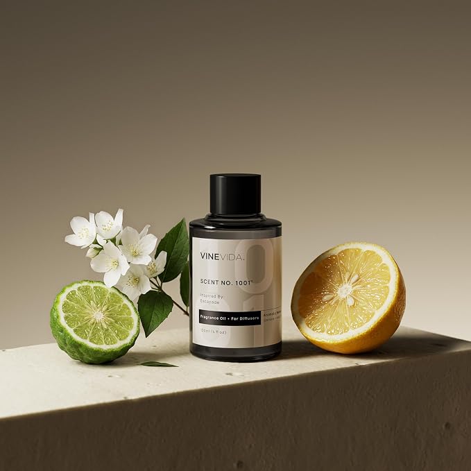 VINEVIDA (4oz) Hotel Diffuser Oil - Home Luxury Scents - Cold Air Diffuser Oil | Essential Oil No.1001 Inspired by Ritz Carlton