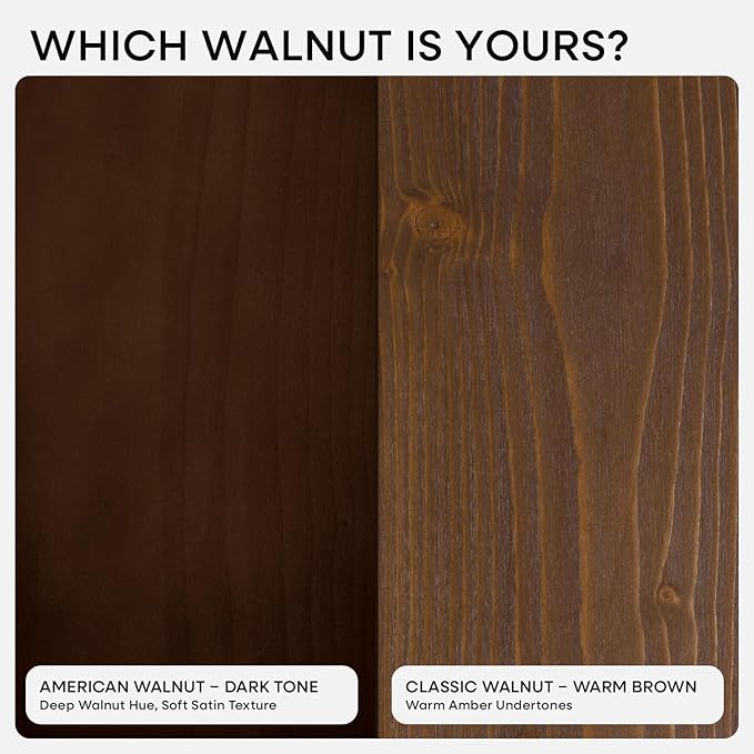 Homeforia Classic Walnut 24 inch Floating Shelf, High End Solid Real Wood Small 24inch Floating Shelves for Wall Mounted, 24in Floating Shelves, Heavy Duty Bracket, 24 X 6.5 X 1.75 inches, Set of 3