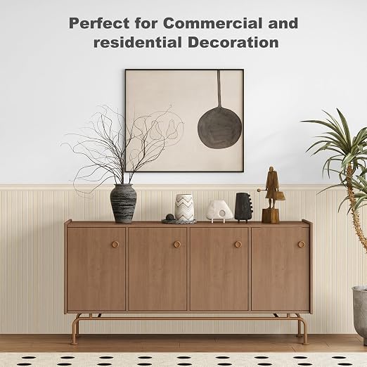 Art3d Wainscotting Wall Panel Kit, 37.8" Tall Beadboard Panels for Walls, Polystyrene Board and Batten Wall Panel Kit, Easy DIY Decorative Trim for Living Room, Kitchen, Bedroom – Covers 31 Sq.Ft