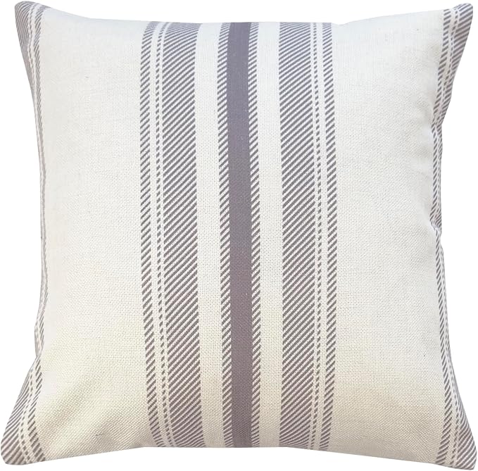 Decorative Throw Pillow Set of 4, 18" x 18" Colorful Accent Pillow Covers, Restful Cottage