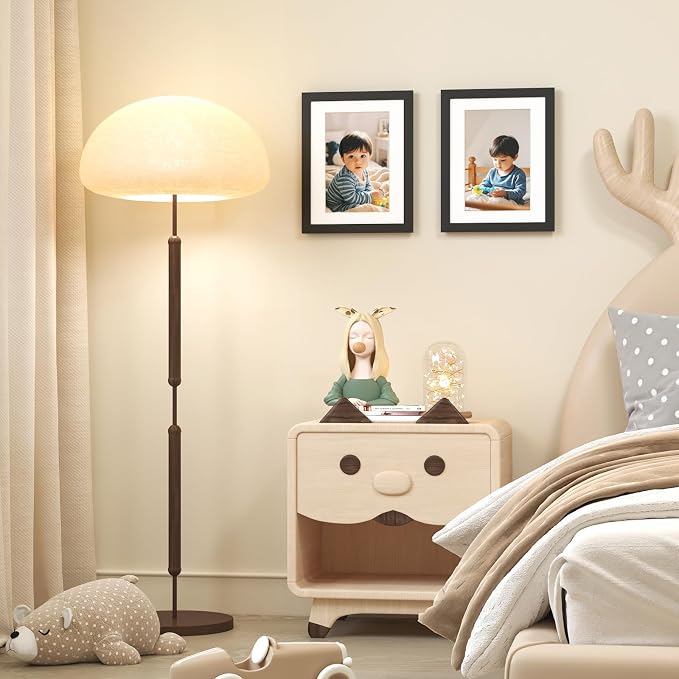 KINLINK 8.5x11 Kids Art Frame 2 Pack, Solid Wood Artwork Frames Changeable, Front Opening Hold 150 Pictures, Art Frames for Kids Artwork, 6x9 with Mat 8.5x11 without Mat, Picture Frames Black