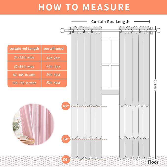 XiDi Pink Short Blackout Curtains for Bedroom 54 Inches Long 2 Panels Set, Hollw Star Design, Thermal Insulated Energy Saving Window Treatment Curtains Blackout Drapes, W52 x L54 Inch, Blush Pink