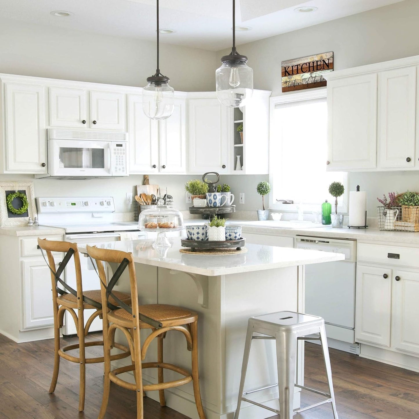 No Soliciting Sign for House,Ideal No Soliciting Signs for Front Door, Wall, Doorbell,Hanging Wood Plaque,Perfect No Solicitation Signs for Every Home, Business or Office 6x16 Inch