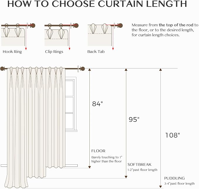 THREE GIRLS Pinch Pleated Plaid Curtains Blackout Linen Gingham Blue Curtains for Living Room,Bedroom Checkered 102 Inches Long Double Layer 2 Panels Set Luxury and Modern Printed Design Darkening