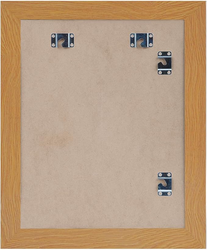 Americanflat - 2 Pack - Kids Artwork Frame Changeable (Dark Oak) - Magnetic Door Holds 100 Art Pieces - 8.5x11 Letter Size Display with Mat or 10x12.5 Without Mat - My Mini Masterpiece