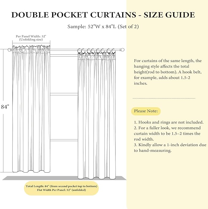 NICETOWN Rod Pocket Embroidered Trim Velvet Curtains, 2 Panels, Olive Green, 96 Inch Length Adjustable Velvet Curtains, Room Darkening Noise Reduce Drape, Modern Window Panels for Bedroom Living