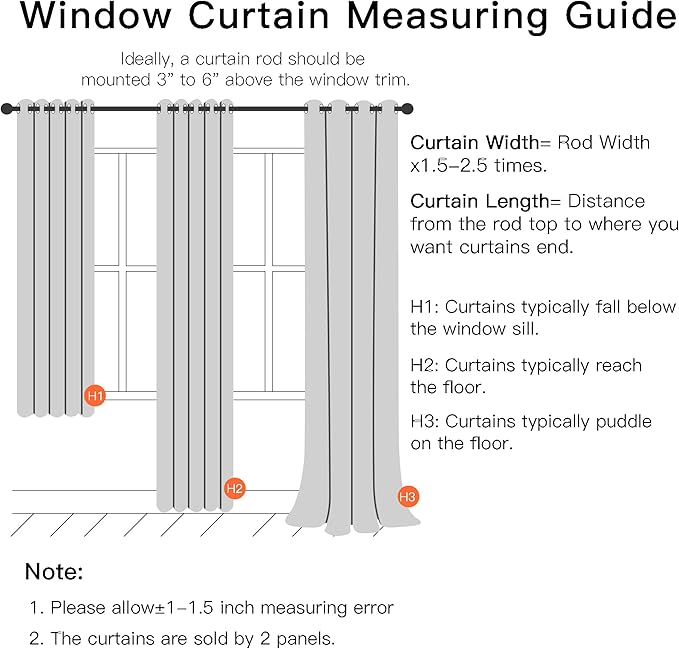 XiDi White Curtains for Girls Nursery Room 90 Inches Long Blackout Double Layer Curtains with Sheer Overlay for Kids Toddler Princess Bedroom Living Room Darkening Grommet Window Drapes W34 X L90