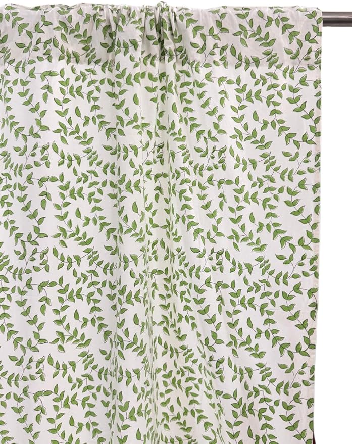 ATOSII Cotton Curtains 60" X 108" Inches Nilgiris