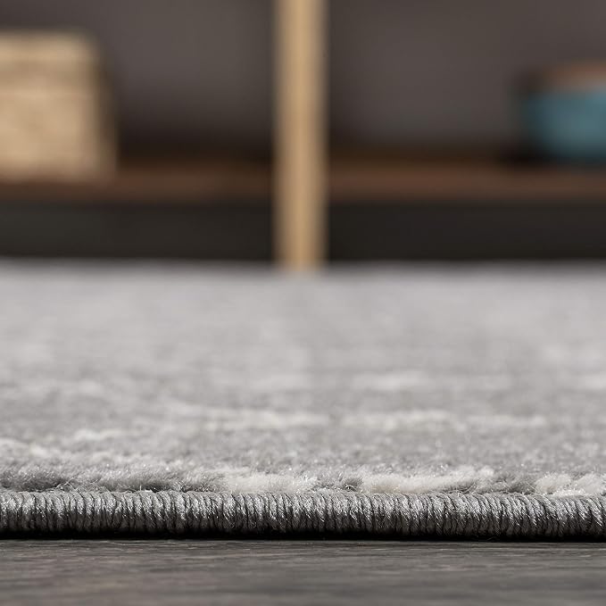 JONATHAN Y Boho Vintage Diamond Gray/Ivory Runner Rug 2X8 ft, Moroccan Hype for Living Room, Bedroom, Kitchen, Office, Easy-Cleaning, High Traffic, Pet-Friendly, Non-Shedding (MOH101C-28)