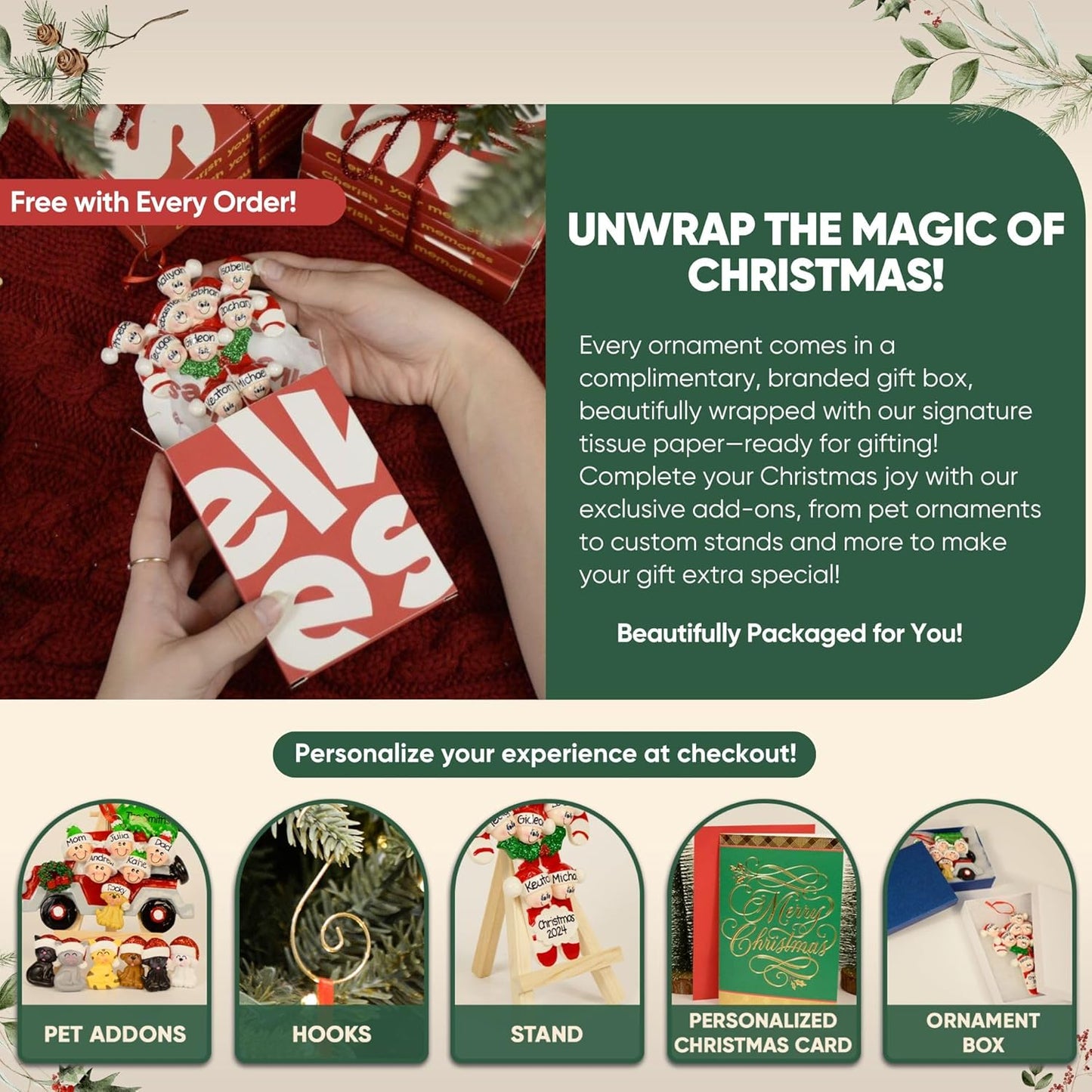 Personalized Babys First Christmas Ornament 2025 | Custom Name & Year | Ball Baby in Pajamas | New Mother, Grandchild & Baby’s 1st Holiday Tree Decorations, Stocking Gift, Newborn Keepsake, Boy & Girl