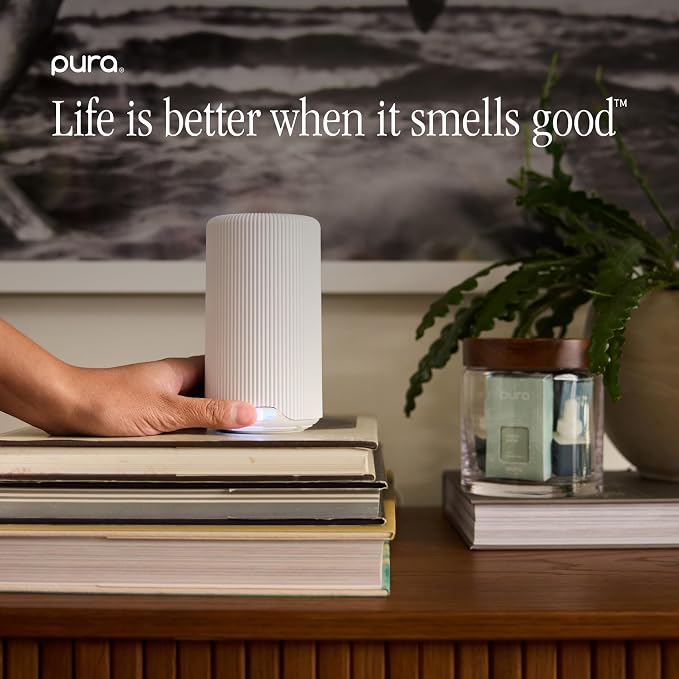 Pura Home Scent Refill - Smart Home Air Diffuser - Hours of Luxury Fragrance per Refill - Clean & Safe Pura Diffuser Refills - Sunshine Blossom (2 Pack)