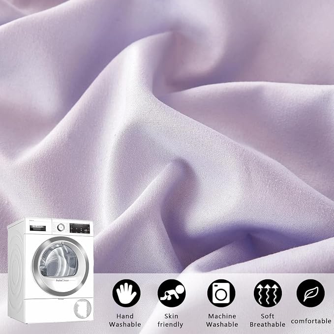 Princess Decor Canopy for Kids Bed, Soft and Durable Bed Canopy for Girls Room Tent Canopy Dreamy Mosquito Net Bedding, Children Reading Nook Canopies Indoor (Purple)