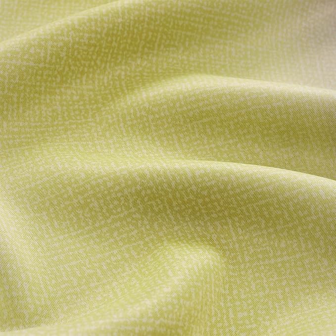 XiDi Curtains for Bedroom Decor, Rainbow GreenYellowGrey52/45/1