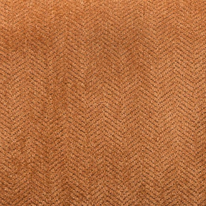 Roundhill Furniture Pisano Orange Fabric Armless Contemporary Accent Chair with Matching Kidney Pillow, Single