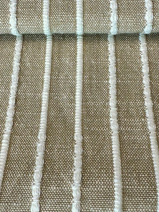 SanVia Cotton Throw Pillow Covers 20x20 – Handwoven Jacquard Texture, Fade-Resistant, No Pilling – Hidden Zipper, Decorative Cushion Cover for Sofa, Couch, Bed – Insert Not Included (Modern, Brown)