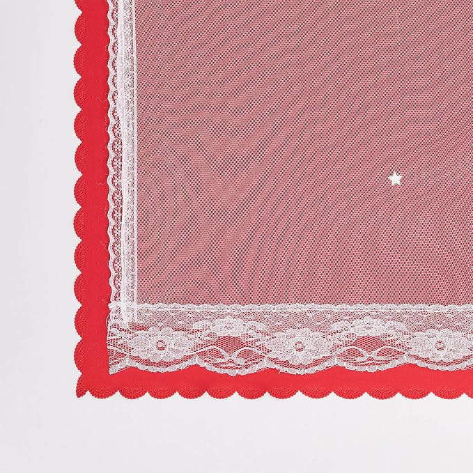 XiDi Red Black Out Curtains for Bedroom Windows Girls Bedroom Decor, Unicorn Curtains for Kids Room 2 Panel 34/84/2