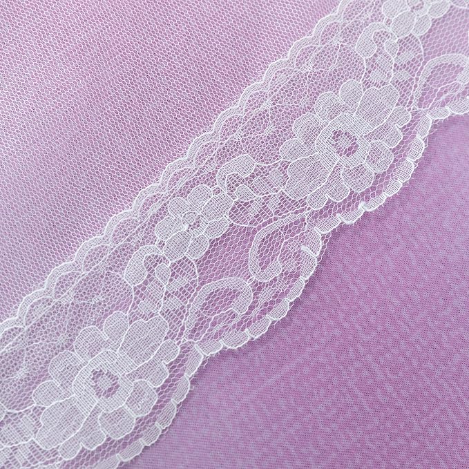 XiDi Curtains for Bedroom Decor, Rainbow Pink Purple/42/54