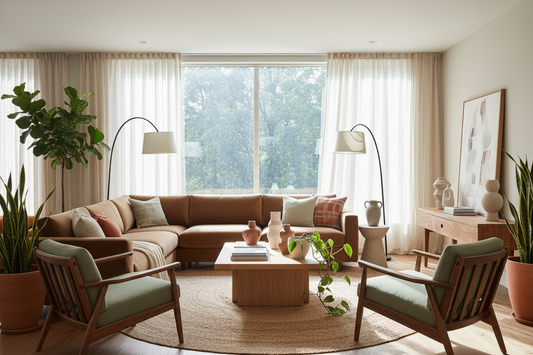 2026 Color Trends: Earthy Tones for Living Rooms