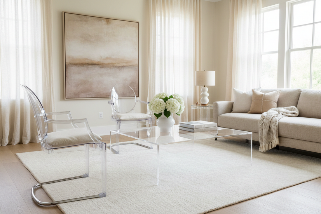 Acrylic Furniture: The Invisible Decor Trend That Makes Every Room Look Bigger