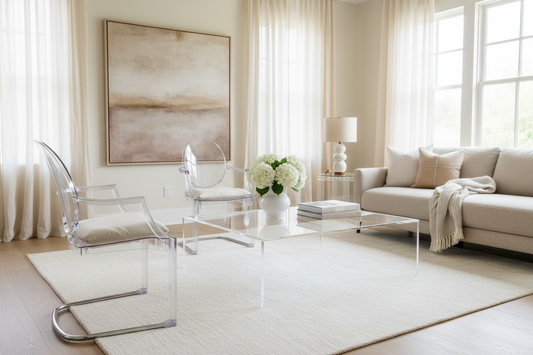 Acrylic Furniture: The Invisible Decor Trend That Makes Every Room Look Bigger