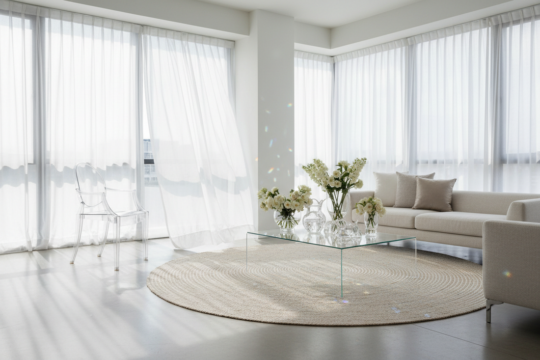 Brighten Up: How Transparent Decor Maximizes Natural Light in Your Home