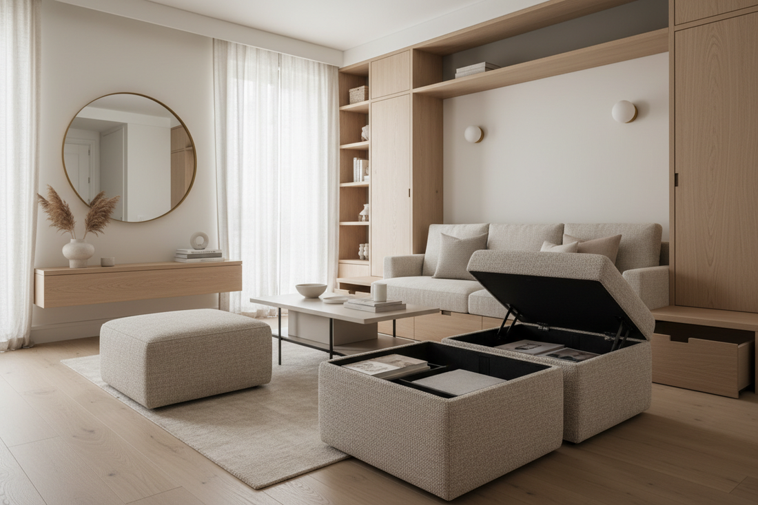 Hidden Storage Decor for Tiny Apartments: Style Meets Smart Function