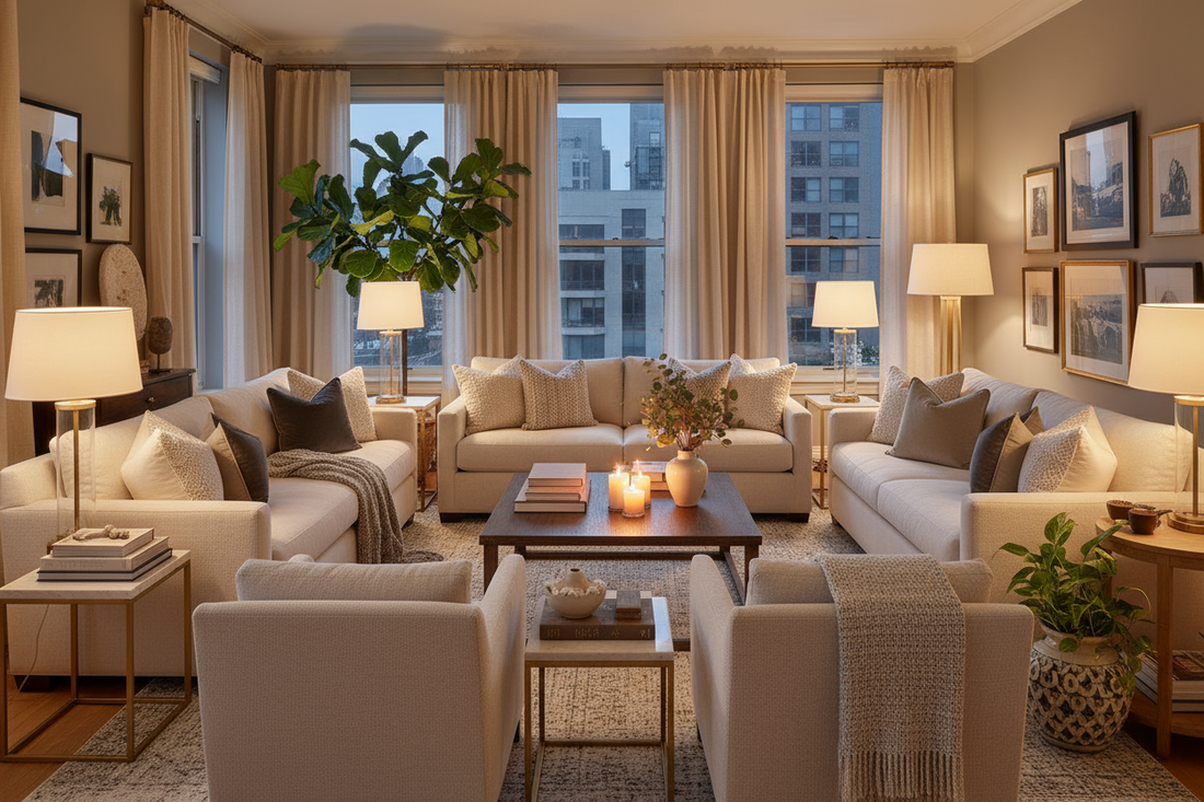 How to Create a Cozy and Elegant Living Room