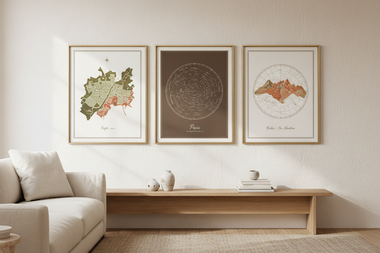 Personalized Map Art for Your Home: Meaningful Decor That Tells Your Story