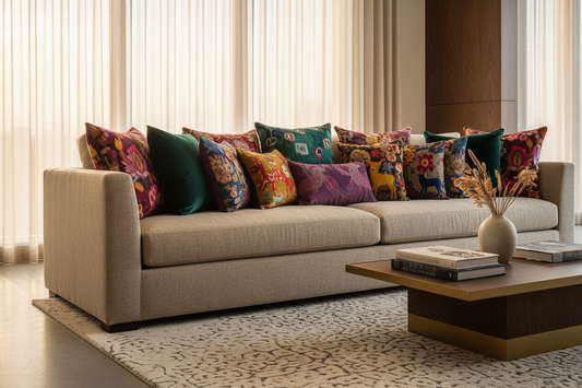 Statement Throw Pillows for Instant Color