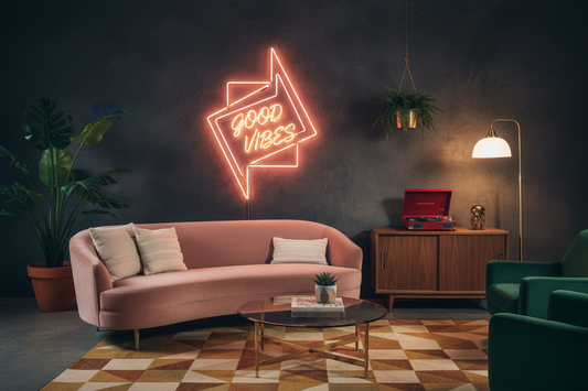 Using Neon Signs for a Retro Modern Look
