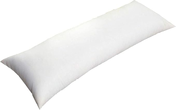 MoonRest® 14x34 Inch Synthetic Down Alternative Rectangle Pillow Insert Form Stuffer for Sofa Shams, Decorative Throw Pillow, Cushion and Bed Pillow Stuffing - Hypoallergenic 14” X 34”