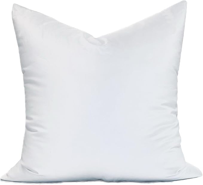 MoonRest® 21x21 Inch Synthetic Down Alternative Square Pillow Insert Form Stuffer for Sofa Shams, Decorative Throw Pillow, Cushion and Bed Pillow Stuffing - Hypoallergenic 21“X 21”