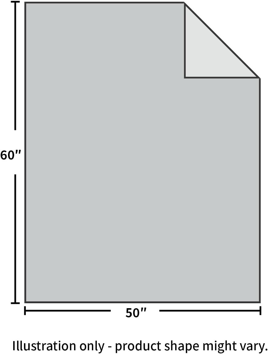 100% Cotton Muslin Throw Blanket for Bed, Couch, Small, Decorative, Soft, Pre-Washed, Breathable and Lightweight Gauze Blanket with Fringes, Suitable for All Seasons, Teal, 50"x60"