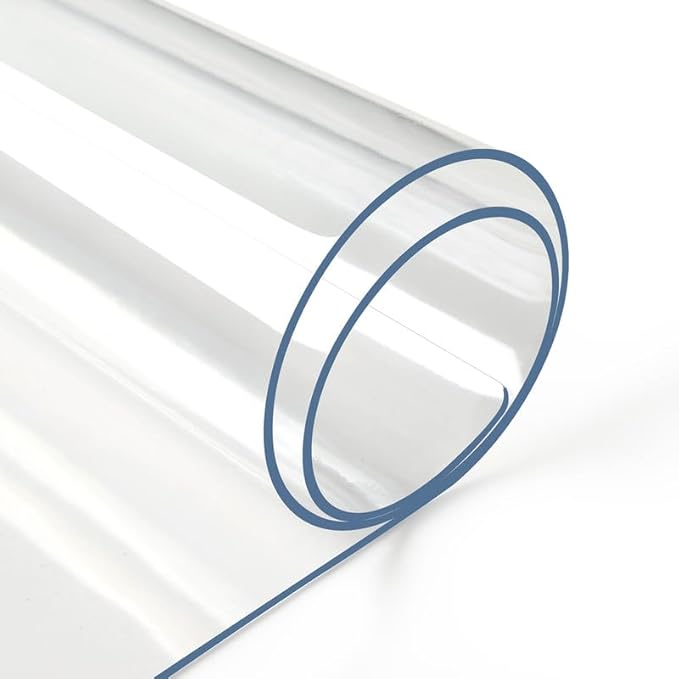 Deep Dream 2.0mm Clear Desk Cover Protector, 4260 Inch, Mat for Dining Room Table, Rectangle Tablecloth