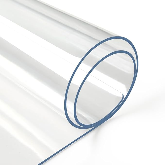 Deep Dream 2.0mm Clear Desk Cover Protector, 4084 Inch, Mat for Dining Room Table, Rectangle Tablecloth