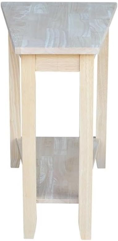 International Concepts Home Accents Unfinished Keystone Accent Table
