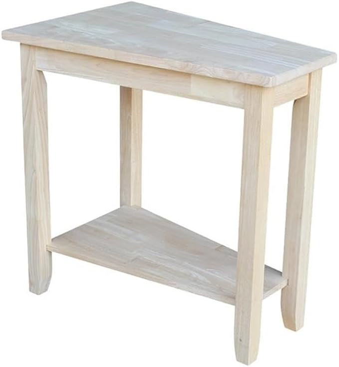 International Concepts Home Accents Unfinished Keystone Accent Table