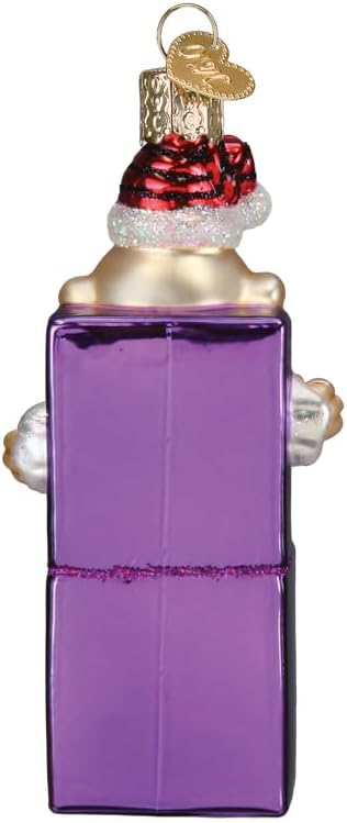 Old World Christmas Charlie-in-The-Box Glass Hanging Ornament