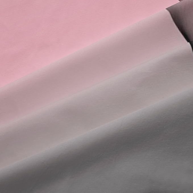 jejeloiu Pink and Black Blackout Curtains Abstract Darkening Drapes for Bedroom Living Room Decor Strip Lines Thermal Insulated Shades Geometric Modern Window Treatments,2 Panels 38 x 54 Inch