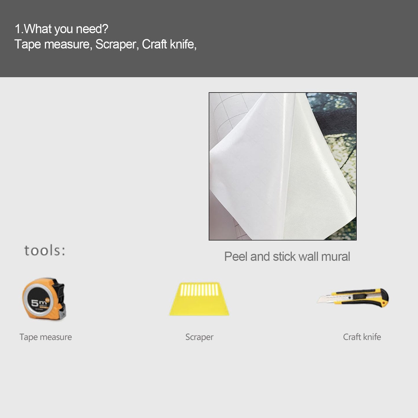 Gray Brooklyn Bridge at Night NYC Wall murals New York Peel and Stick Wallpaper for Bedroom Living Room - 58"x86"