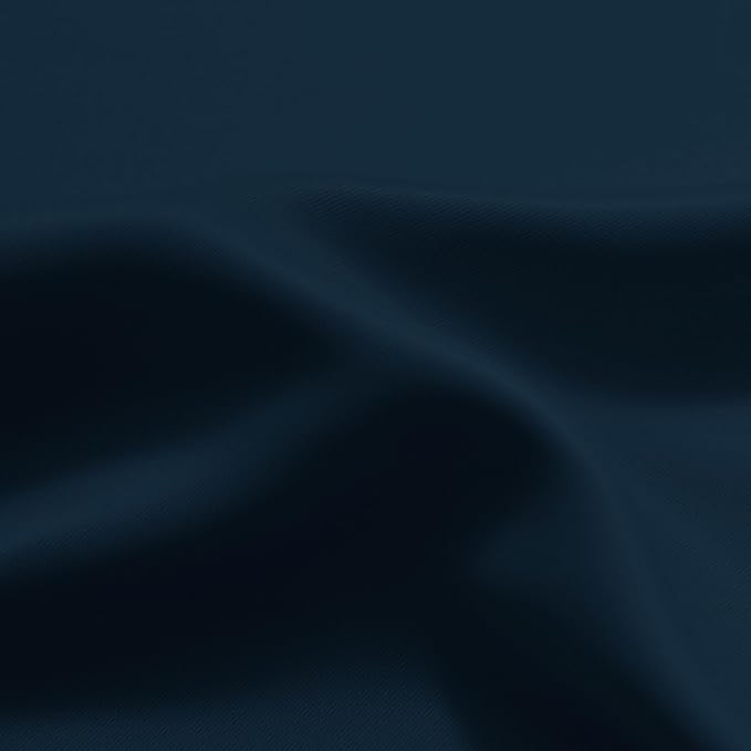 Yakamok Ombre Curtains Navy Blue and Greyish White for Living Room,42Wx84L | Room Darkening Curtains 84,Thermal Insulated Gradient Color Drape,Light Blocking Grommet Window Curtains for Bedroom,2 Panels