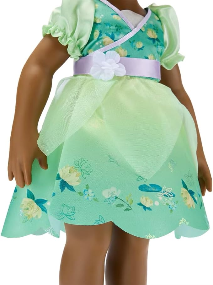 Disney Store Official Tiana Once Upon a Story Doll - Disney Princess Toys Featuring Reflective Eyes with 3D Pupil and Iris, Detailed Costume, Hair Comb & Shoes - Comes in Display Box - 16 Inches